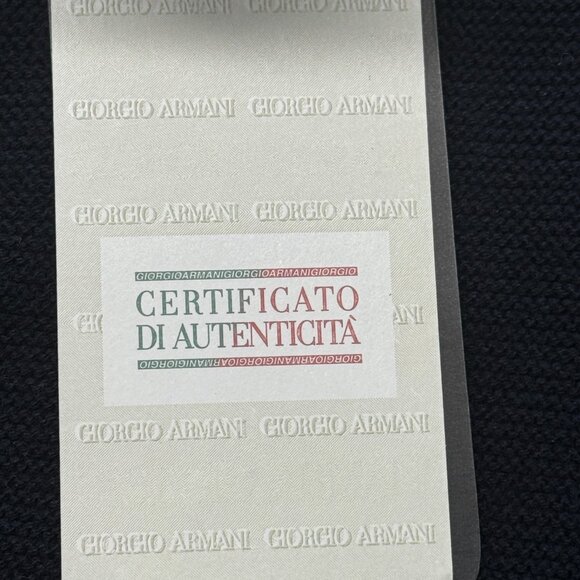 Armani Exchange AX Sweeater Mens Large Big Logo Blue NWT Crewneck Pullover - Picture 7 of 9